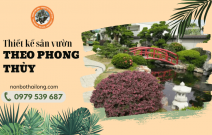 Những nguyên tắc thiết kế sân vườn theo phong thủy gia chủ cần biết