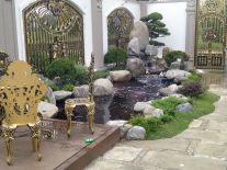 THI CÔNG HỒ CÁ KOI CHO NHÀ  CA SĨ LILICHEN HUYỆN BẾN CẦU TÂY NINH