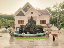 thi công hòn non bộ cho chị thủy DMC TÂY NINH