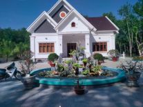 Đã thi công xong hồ cá non bộ cho chị thủy ở huyện dương minh châu ,tây ninh